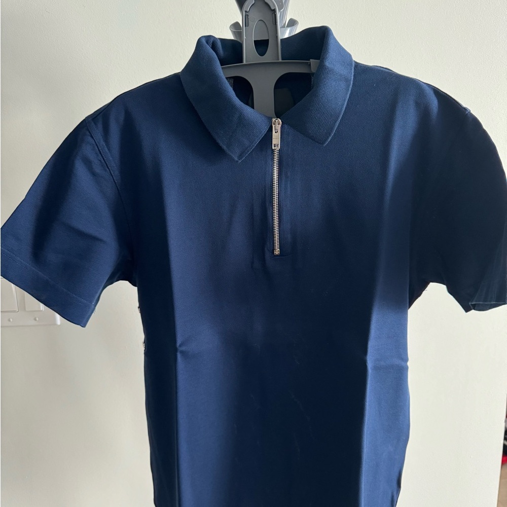 Givenchy Classic- Fit Quarter- Zip Polo Shirt